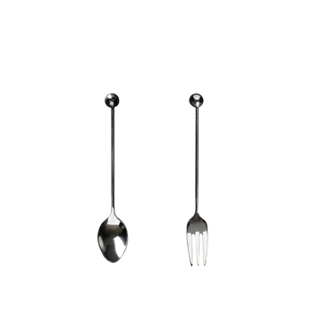 Vilica za voće, nehrđajući čelik, moderan jednostavan stil, ogledno polirani završetak, prilagodba dostupna