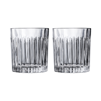 Pahar de whisky, sticlă rezistentă la temperaturi înalte, set de șase piese, stil modern minimalist, logo imprimat