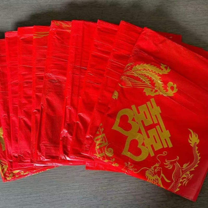 Față de masă de unică folosință, impermeabilă și rezistentă la ulei, durabilă și rezistentă la tracțiune, din plastic (PE/polietilenă), pătrată, personalizabilă