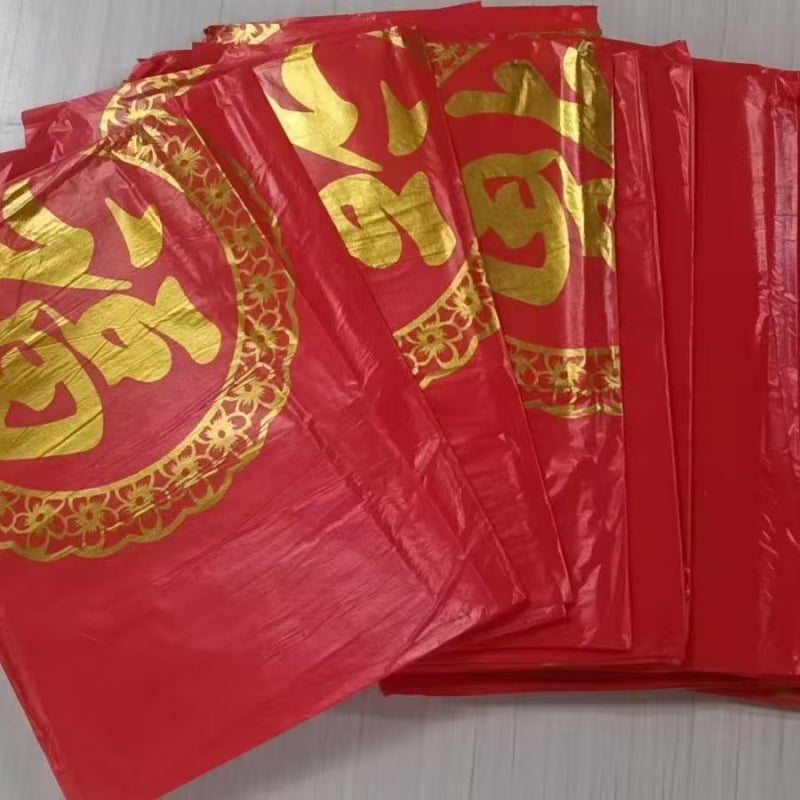 Față de masă de unică folosință, impermeabilă și rezistentă la ulei, durabilă și rezistentă la tracțiune, din plastic (PE/polietilenă), pătrată, personalizabilă