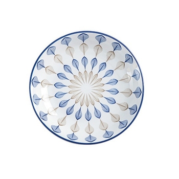 Японски стил керамични съдове за хранене: оризова купа, купа за удон и чиния за риба; керамика, стил лайт лукс ретро, персонализиране по поръчка, различни капацитети