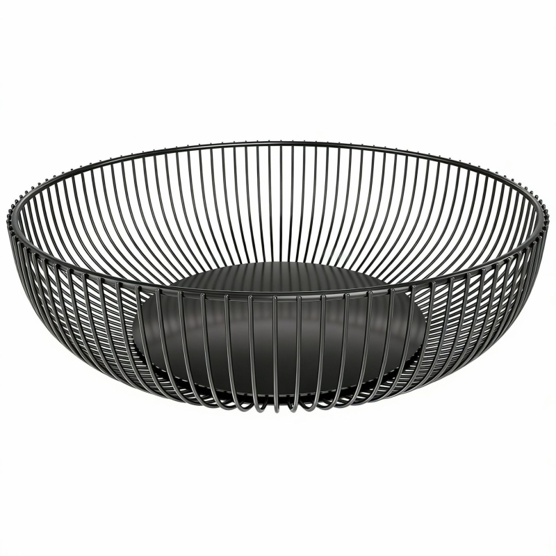 Coș de fructe din metal, stil Nordic, design simplu, lansat în 2023