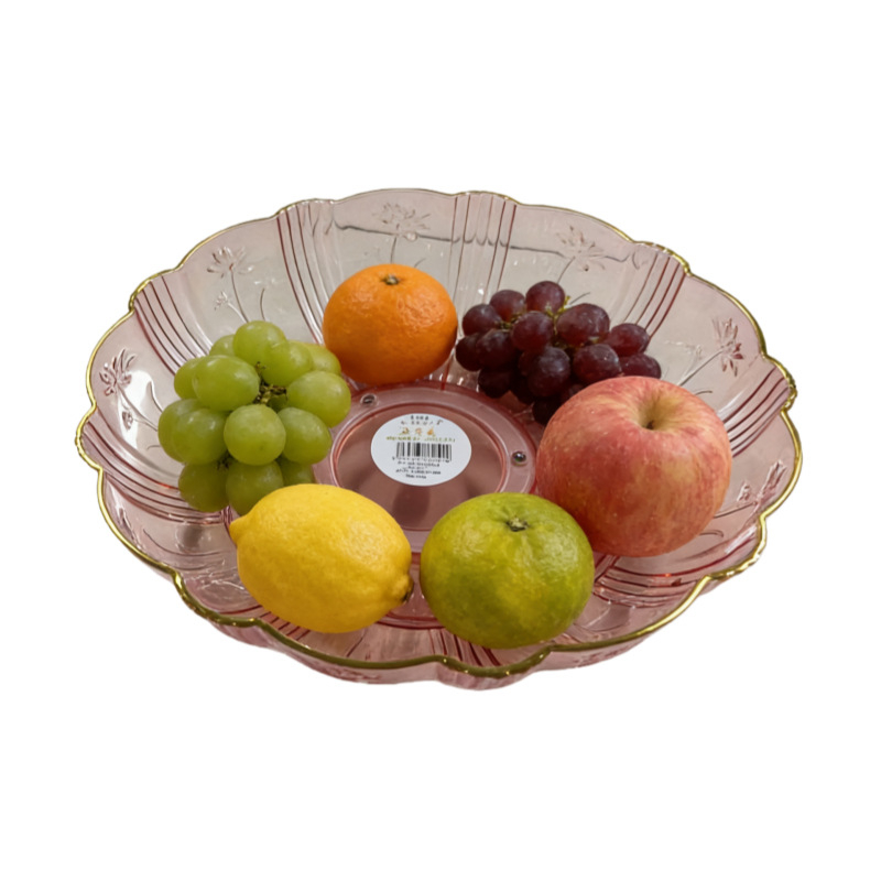 Плодова тава за сервиране, пластмасова, прост стил, код Rotating Fruit Tray 002, пускана през 2025