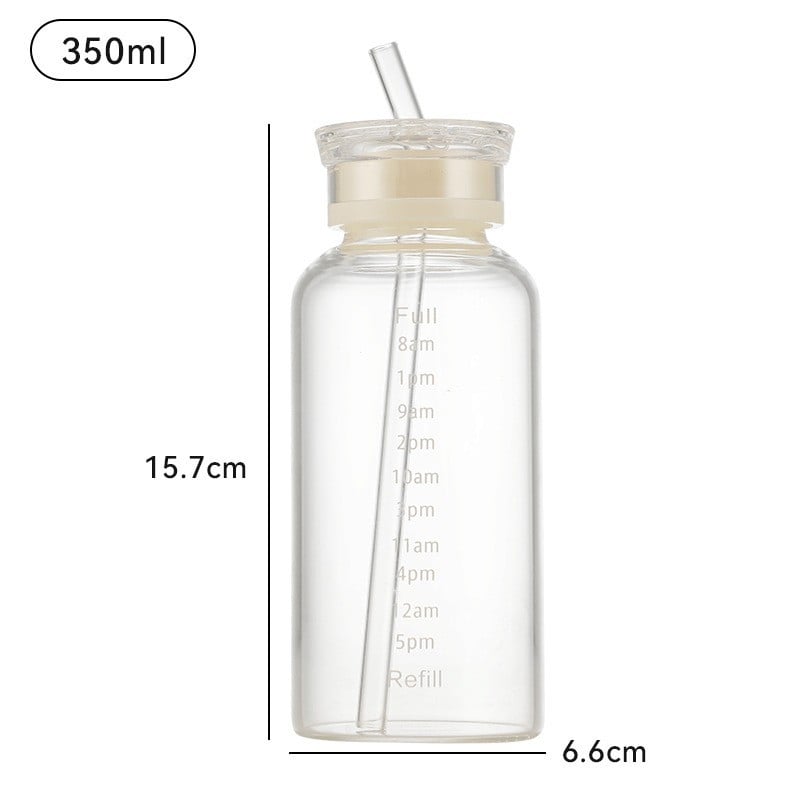 Чаша от високо боросиликатно стъкло с капак, устойчива на високи температури, непропусклива и термоизолираща