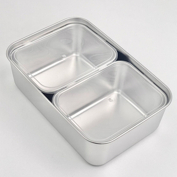 Tava de pregătire a alimentelor din oțel inoxidabil 304 – dreptunghiulară, suprafață mată, tip farfurie universal, stil modern minimalist