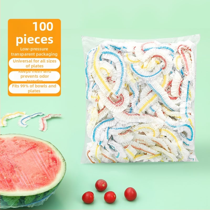 Kryt na potravinovú fóliu, PE materiál, 12+ kusov, pre domácnosť