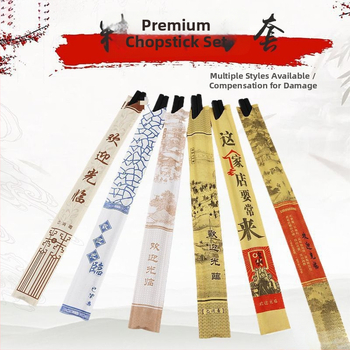 Dongyun sady krytov na paličky z kraft papiera, jednorazové, logotyp sieťotlačou, prispôsobiteľné, biologicky rozložiteľné