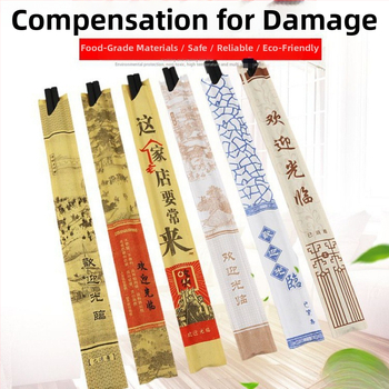 Dongyun sady krytov na paličky z kraft papiera, jednorazové, logotyp sieťotlačou, prispôsobiteľné, biologicky rozložiteľné