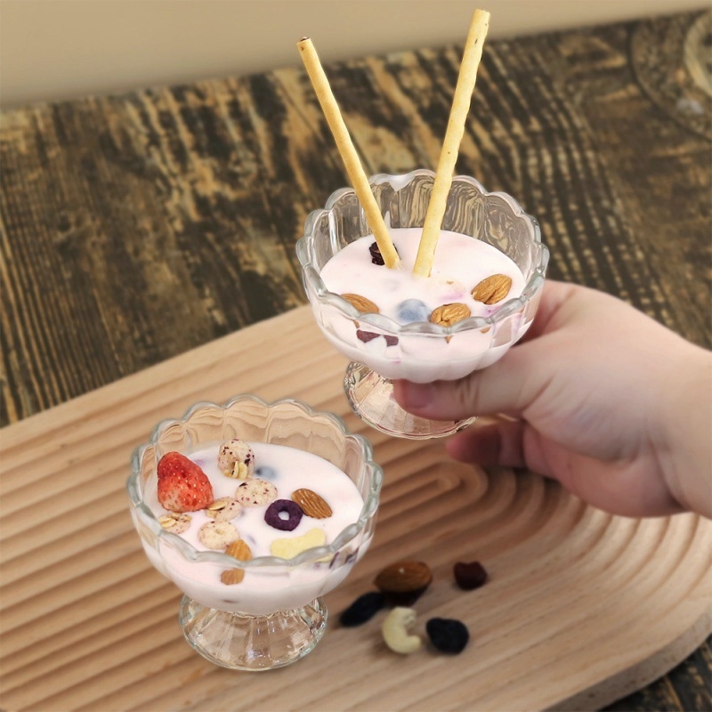 Чаша за вода, неравна форма, модерен минималистичен стил, стъкло от сода-лайм, единична чаша, възможност за печат на лого