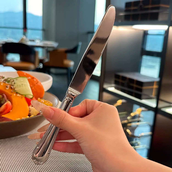 Set posuđa od nehrđajućeg čelika 304 za zapadnu kuhinju – debelo polirano, visoka klasa, ručna izrada, prilagodljivo, model 009