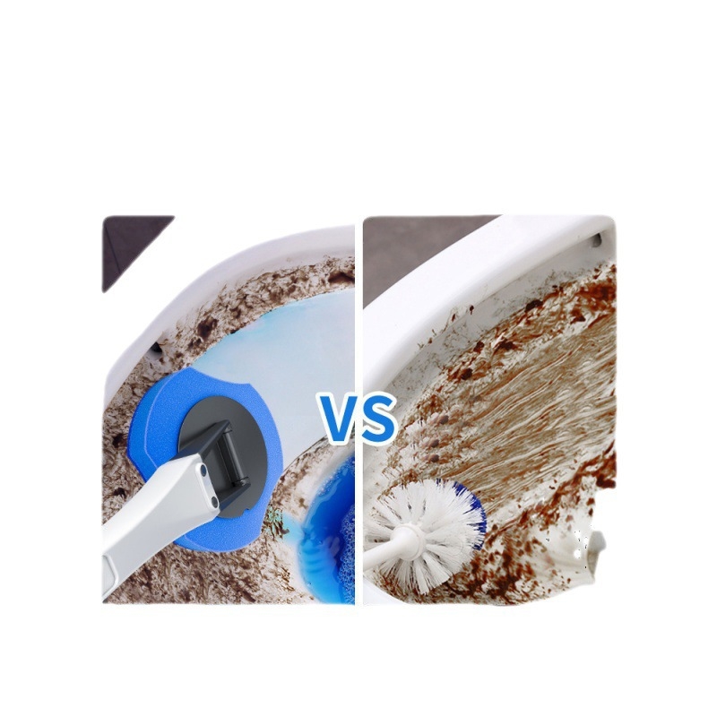 Еднократна четка за тоалетна – пластмасова, модерен минималистичен стил