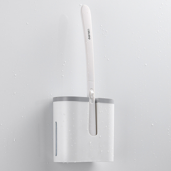 Moni еднократна тоалетна четка с разтваряща се глава за смяна, пластмасова, 36 броя в кутия