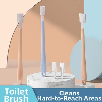 Еднократна силиконова четка за тоалетна – комплект за почистване на пролуки в банята, 20 g, лансиран пролет 2021, марка Friendly