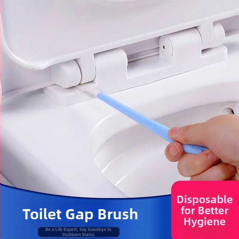 Еднократна силиконова четка за тоалетна – комплект за почистване на пролуки в банята, 20 g, лансиран пролет 2021, марка Friendly
