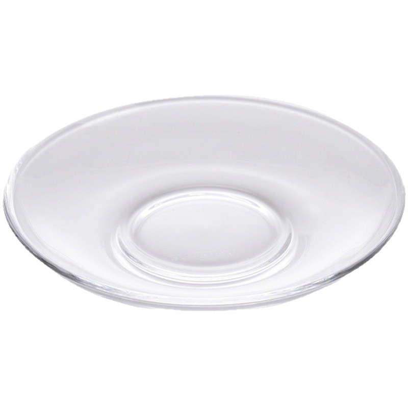 Kör alakú diótál boroszilikát üvegből – egyszínű, modern minimalist stílus, hőálló felület