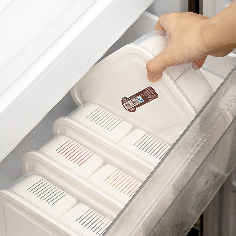 Crisper élelmiszer-tároló doboz, PP műanyag, négyszögletes formájú, mikrohullámú sütővel kompatibilis