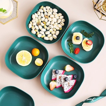 Műanyag csontlemez – univerzális gyümölcs tál és hulladék tál az asztalhoz, északi fényű luxus dizájn, japán stílusú csontlemez • Anyag: Műanyag • Stílus: Modern minimalizmus • Logó nyomtatás: Lehet • Személyre szabás: Lehet