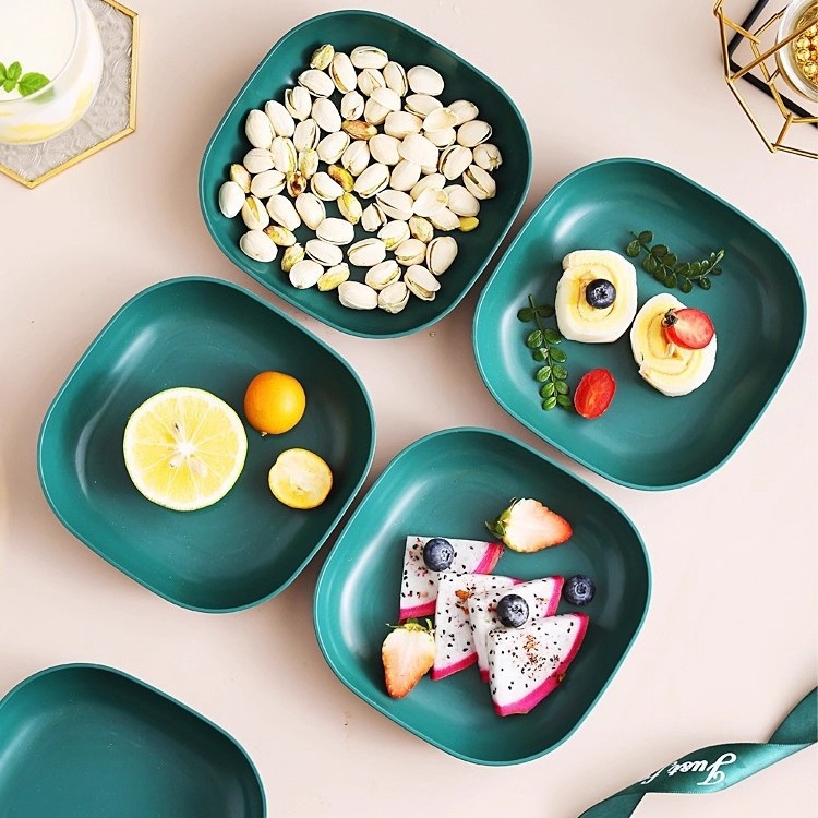 Műanyag csontlemez – univerzális gyümölcs tál és hulladék tál az asztalhoz, északi fényű luxus dizájn, japán stílusú csontlemez • Anyag: Műanyag • Stílus: Modern minimalizmus • Logó nyomtatás: Lehet • Személyre szabás: Lehet