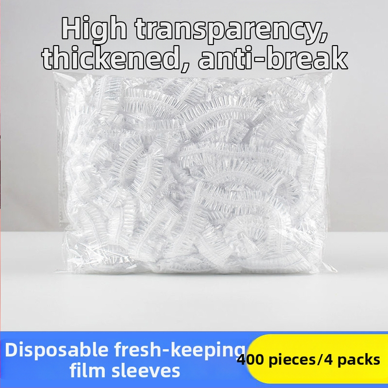 Fólia na uchovanie čerstvosti potravín – jednorazová, domáce použitie (Značka: YUNQIE; Materiál: PE; 1 ks; Balenie: 100 tašiek/krabica; Trvanlivosť: 36 mesiacov)