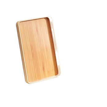 Plastični pladanj nordijskog stila s imitacijom drveta za posluživanje čaja i voća