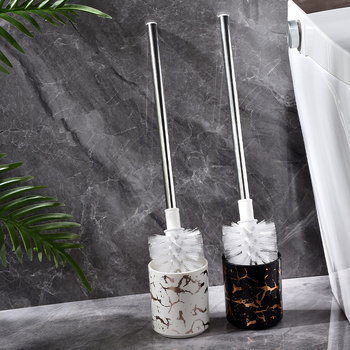 Четка за тоалетна от пластмаса с мраморен дизайн, тегло 150 г, опаковка на едро, пусната през пролетта 2020