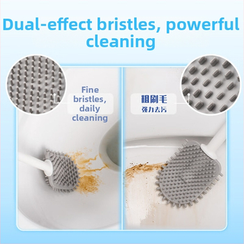 Силиконова четка за тоалетна Miaojie — 50 г, 1 бр.