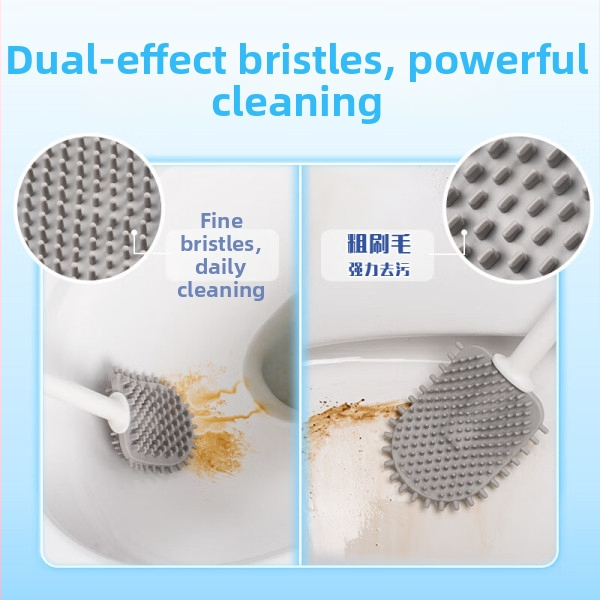 Силиконова четка за тоалетна Miaojie — 50 г, 1 бр.