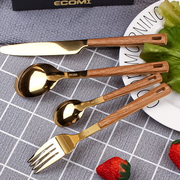 Set tacâmuri 24 de piese din oțel inoxidabil 410, finisaj oglindit, în cutie cadou