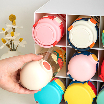 Suport pentru pahare de birou — plastic, stil modern minimalist, rezistent la praf, capacitate mare