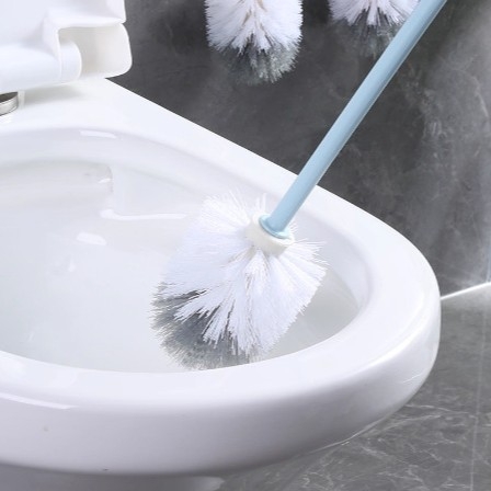 Četka za WC s dugačkim držačem, plastična, čišćenje bez mrtvih kutova, ugradnja bez bušenja, zimsko izdanje 2020