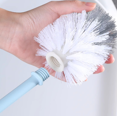 Četka za WC s dugačkim držačem, plastična, čišćenje bez mrtvih kutova, ugradnja bez bušenja, zimsko izdanje 2020