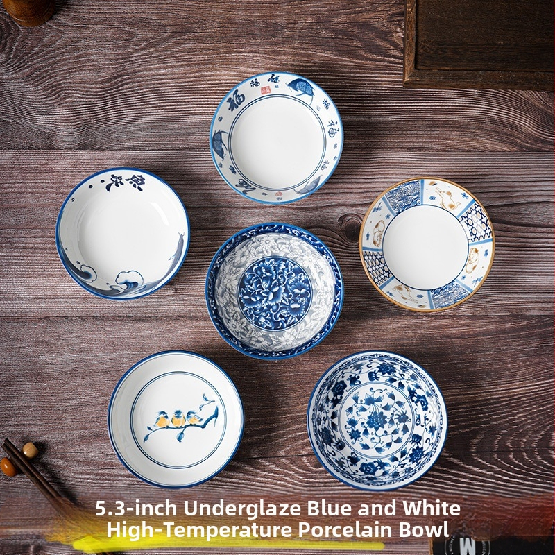 Porcelánová miska na občerstvenie v retro štýle, kruhový tvar, pod glazúrou, bez loga