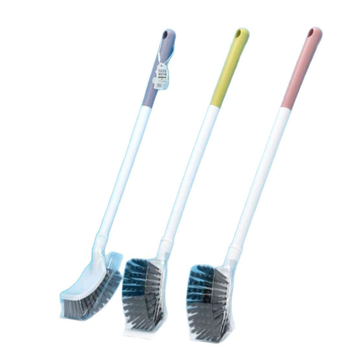 Četka za WC s dugom plastičnom drškom, mekanim vlaknima, zidni držač, podrijetlo Zhejiang, 112 g