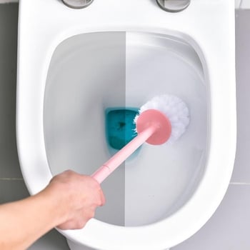 Set četki za WC-a s dugom drškom, temeljito čišćenje svih kutova (plastika • Morning Child • Zhejiang • masovno pakiranje • proljeće 2020)