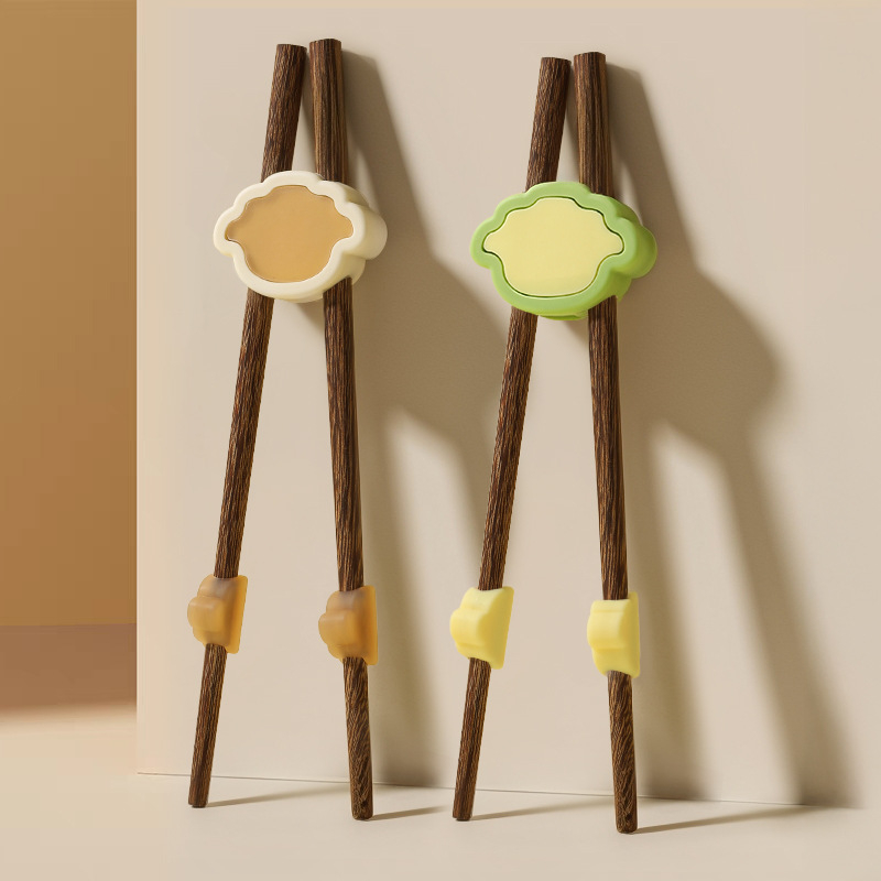Chopsticks de antrenament pentru copii – antiderapante, pentru vârsta peste 12 luni, 1 set, stil copil, stil chinezesc nou