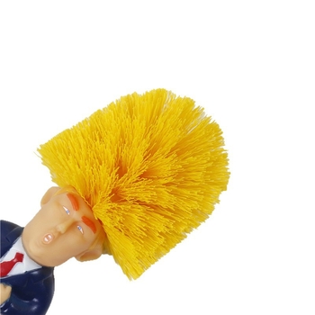 Четка за тоалетна във форма на кукла, пластмасова, тегло 50, опаковка торба, пуск през пролет 2021