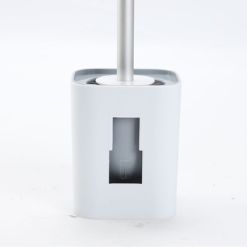 Квадратен комплект за четка за тоалетна с дренаж, стенен монтаж, без мъртви ъгли (Пластмаса • XR марка • 285 g)