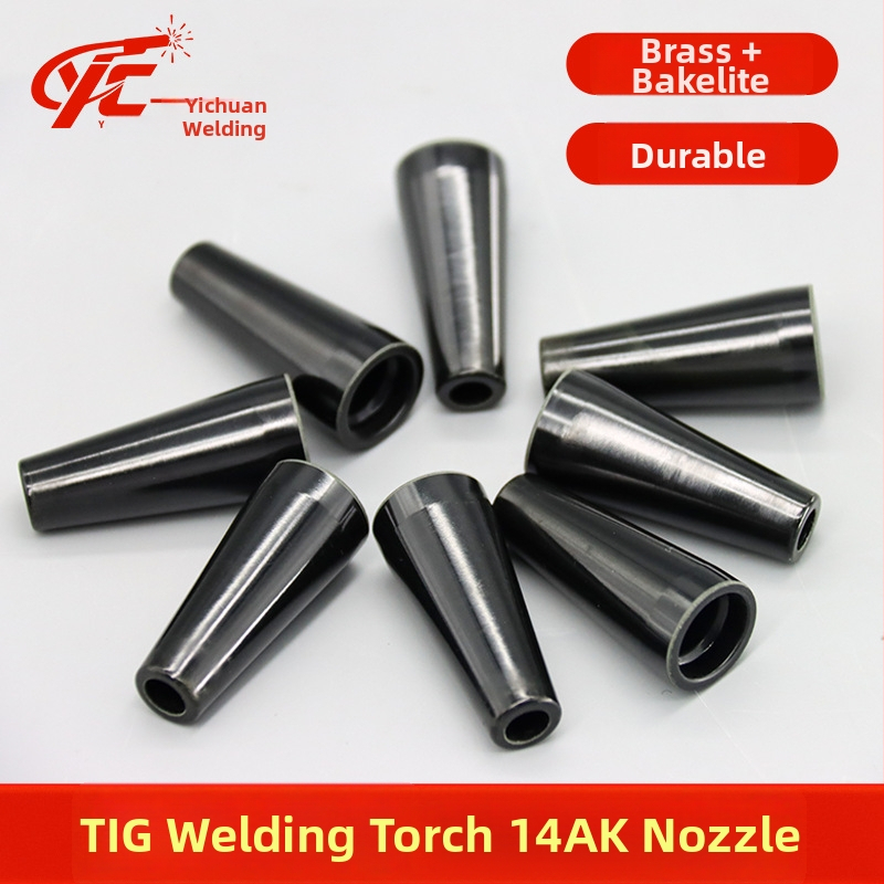 Αξεσουάρ πιστόλι συγκόλλησης με αργό τόξο για τη σειρά 14AK — ενσωματωμένος λαιμός πιστόλου, επιστόμιο, οδηγός καλωδίων, συγκρατητής ακίδας επαφής