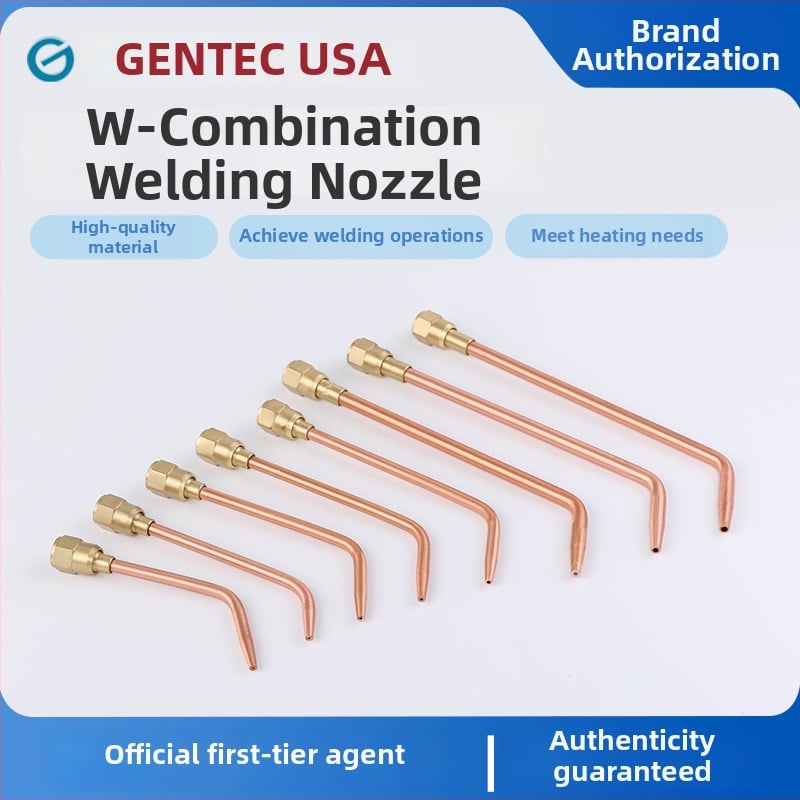 Στόμιο συγκόλλησης ακετυλενίου τύπου W, συνδυασμένο, μοντέλο W-J | Εφαρμογή αερίου: Ακετυλένιο; Μοντέλα: ρωτήστε για λεπτομέρειες; Μάρκα: Gentec