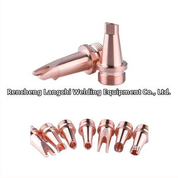 Ακροφύσιο συγκόλλησης λέιζερ από κόκκινο χαλκό — 380 A, πάστα κατάφραξης, σειρά ακροφυσίων συγκόλλησης λέιζερ (μοντέλα a, b, c, as, bs, cs, ds, es, fs)