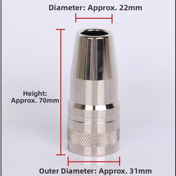 MIG Προστατευτικό ακροφύσιο για συγκόλληση με αέριο – Ρομποτική/Αυτόματη συγκόλληση, διαχωριστής ακροφυσίων, εξάρτημα κεφαλής συγκόλλησης