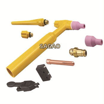 Αξεσουάρ συγκόλλησης αργού τόξου QQ150A για πιστόλι SAGAO, Bakelit κεφαλή πιστόλου, μήκος 213 mm, ρεύμα 50–150 A