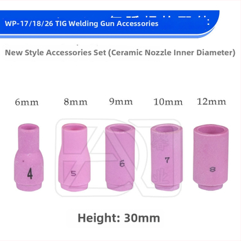 WP-17/18/26 TIG συγκόλληση τόξου με αργό – 10NS κράτημα ηλεκτροδίου, 13N πορσελάνινο στόμιο, νέος οδηγός άκρης