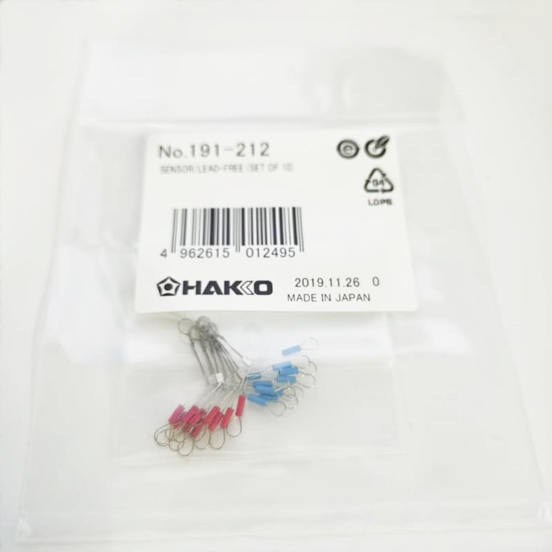 Αξεσουάρ συγκόλλησης: γραμμή μέτρησης θερμοκρασίας για άκρες κολλήματος FG-100/FG-100B, κωδικός 191-212, μάρκα Japanese White Light