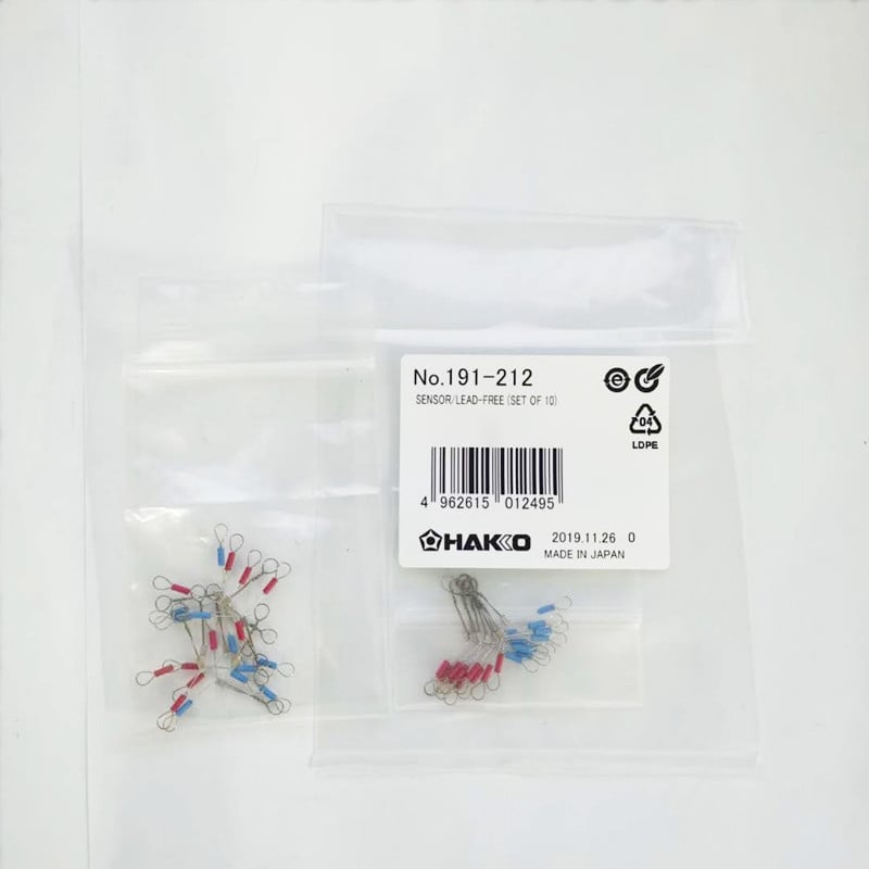 Αξεσουάρ συγκόλλησης: γραμμή μέτρησης θερμοκρασίας για άκρες κολλήματος FG-100/FG-100B, κωδικός 191-212, μάρκα Japanese White Light