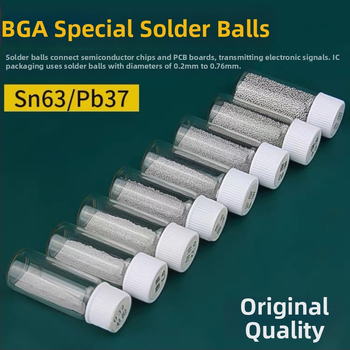 Μπίλες κασσίτερου για BGA, μολυβδινές, 25.000 τεμάχια σε μικρό μπουκαλάκι
