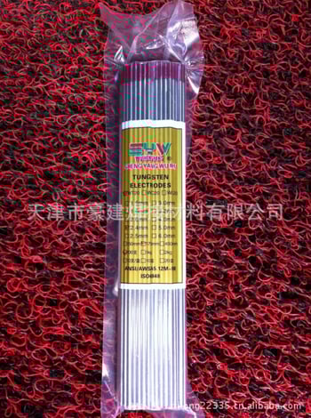 WT20 ηλεκτρόδιο βολφράμιο για συγκόλληση τόξου αργού — βελόνα και ράβδος βολφραμίου