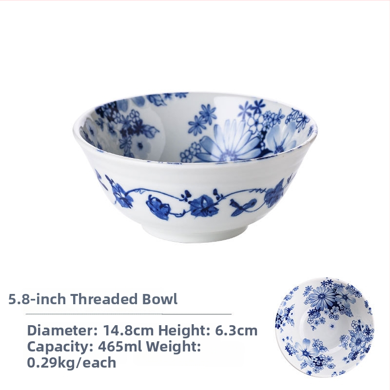 Aláglazúros kerámia tálak, 650 ml, egyszínű, modern minimalista stílus, 10 darabos készlet