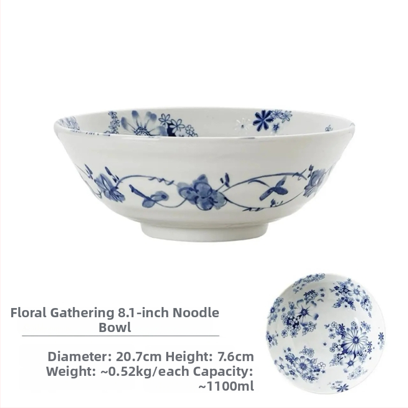 Aláglazúros kerámia tálak, 650 ml, egyszínű, modern minimalista stílus, 10 darabos készlet