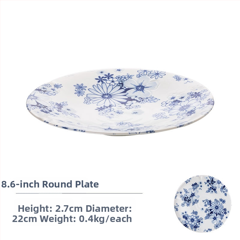 Aláglazúros kerámia tálak, 650 ml, egyszínű, modern minimalista stílus, 10 darabos készlet